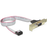 Delock Low Profile Slot Bracket > 1 x Serial Pin layout: 1:1