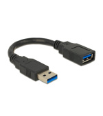 Delock USB 3.0 kabel prodlužující A/A samec/samice délka 15cm