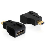 Delock adaptér HDMI mini C samice >  HDMI micro D samec