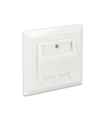 Delock Keystone nástěnné zásuvky (rámeček) 2 porty