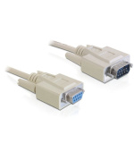 Delock Cable RS-232 serial Sub-D9 samec / samice 2 m