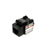 DIGITUS Keystone Jack CAT 5e, nestíněný RJ45 na LSA, barva bílá