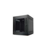 APC NetShelter WX 13U černý, skleněné přední dveře, hloubka 631 mm