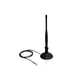 DeLock WLAN anténa SMA s magnetickým stojánkem a ohebným kloubem 4 dBi