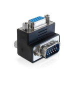 Delock Adapter VGA samec / samice 270° pravoúhlý
