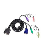 ATEN sdružený kabel pro KVM PS/2 5M pro CS1004, CS1008,