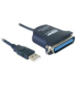 DeLock Konvertor USB->Centronics (IEEE-1284), kabel 0,8 m