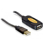 Delock USB 2.0 kabel, prodlužující A-A samec/samice 5m, aktivní