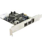 DeLock PCI Express x1 FW A+B 2+1 Port