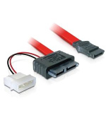 DeLock kabel SATA Slimline All-in-One 7+6pin samice 5V