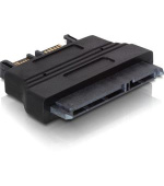 DeLock adaptér SATA 22pin samice -> Slim SATA  7+6pin samec
