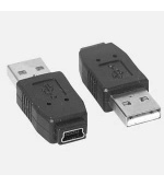 Delock Adaptér USB A/samec na USB mini B/samice
