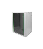 Digitus 16U nástěnná skříň, Dynamic Basic 816x600x450 mm, barva šedá (RAL 7035)