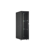 DIGITUS 42U serverový stojan, Unique Series, dveře z děrované oceli 2050x600x1000 mm, barva černá (RAL 9005)
