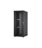 Digitus 42U serverový stojan, Unique Series, dveře z děrované oceli 2050x800x1000 mm, barva černá (RAL 9005)