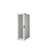 DIGITUS Serverový stojan 42U, Unique Series, dveře z perforované oceli 2050x600x1200 mm, barva šedá (RAL 7035)
