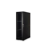 DIGITUS Serverový stojan 42U, Unique Series, dveře z perforované oceli 2050x800x1200 mm, barva černá (RAL 9005)