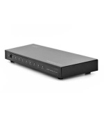 Digfitus Rozbočovač HDMI, 1x8, 1080p, 3D, vysokorychlostní 2,25 Ghz/225 MHz, kovové pouzdro, černý