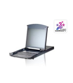 ATEN KL1116VN-AXA-AG 16-Port Cat 5 Dual Rail 19" LCD KVM over IP Switch with Virtual Media
