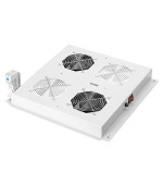 DIGITUS Střešní chladicí jednotka síťové a serverové skříně Unique series a Dynamic Basic, termostat, spínač, šedá (RAL 7035)