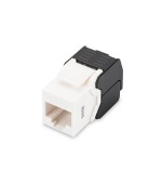Digitus CAT 5e Keystone Jack, nestíněný RJ45 na LSA, připojení bez použití nástrojů