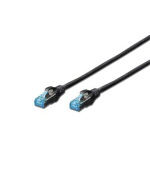 Digitus CAT 5e SF-UTP patch cable,PVC AWG 26/7, length 3 m, color black