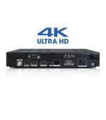 AB DVB-S/S2 přijímač Cryptobox 800UHD/4K/H.265/HEVC/ čtečka karet/ HDMI/ USB/ LAN/ PVR/