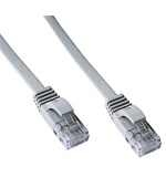 DATACOM Patch cord UTP CAT6 0,5m šedý FLAT plochý