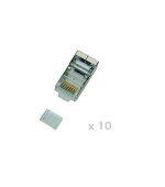 DATACOM Plug STP CAT6 8p8c- RJ45 drát (10ks)
