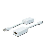 Digitus kabelový adaptér DisplayPort, mini DP - HDMI typ A M / F, 0,15m, kompatibilní s DP 1.1a, CE, wh