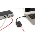 DIGITUS Síťový adaptér USB3.0 Gigabit SFP (vyžaduje modul SFP)