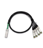 Dell Networking Cable 40GbE (QSFP+) to 4 x 10GbE SFP+ Passive Copper Breakout Cable  3 Meters Customer Install