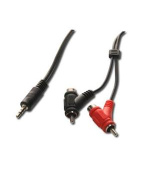 PremiumCord Kabel Jack 3.5mm-2xCINCH+2xCINCH M/M 1,5m