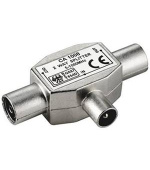 PremiumCord TV antenní slučovač-rozbočovač IEC 75 Ohm 1xM-2xF