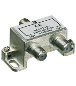 PremiumCord antenní rozbočovač na F konektory 1-2 výstupy 5-1000 MHz