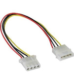 PremiumCord prodlužovací napájecí kabel 5,25" molex 37cm
