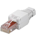 Premiumcord Konektor RJ45 8pinů Cat6 - montáž bez nástroje