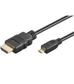 PremiumCord 4K Kabel HDMI A - HDMI micro D, 2m