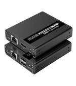 PremiumCord HDMI KVM extender 4K a FULL HD 1080p na 70m s přenosem USB