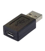 PremiumCord USB redukce micro USB B/Female - USB A/Male