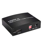 PremiumCord HDMI 4K Audio extractor s oddělením audia na stereo jack, SPDIF Toslink, RCA