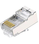 PremiumCord Konektor RJ 45 stíněný