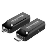 PremiumCord USB-C na HDMI extender přes Cat5e/6/6a 4K@60Hz na 60m
