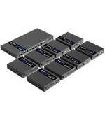 PremiumCord HDMI 1-8 splitter+extender po CAT6/6a/7, UHD 4K@60Hz až na 70m