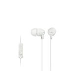 SONY MDR-EX15AP - Sluchátka do uší s mikrofonem - White