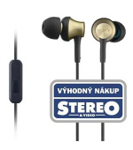 SONY MDR-EX650AP Sluchátka do uší s mikrofonem, rozsah 20 až 28000 Hz
