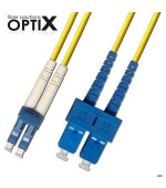 OPTIX LC/UPC-SC/UPC Optický patch cord 09/125 1m G657A
