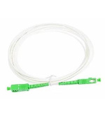 OPTIX SC/APC-SC/APC FLEXI optický patch cord G.657B3 2mm 5m bílý simplex