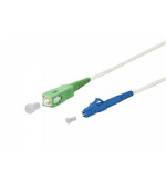 OPTIX SC/APC-LC/UPC FLEXI optický patch cord G.657B3 2mm 1m bílý simplex