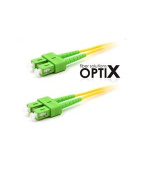 OPTIX SC/APC-SC/APC optický patch cord 09/125 1m